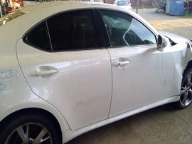 2009 LEXUS IS250, WHITE, 2.5L, AT.   Z26280
